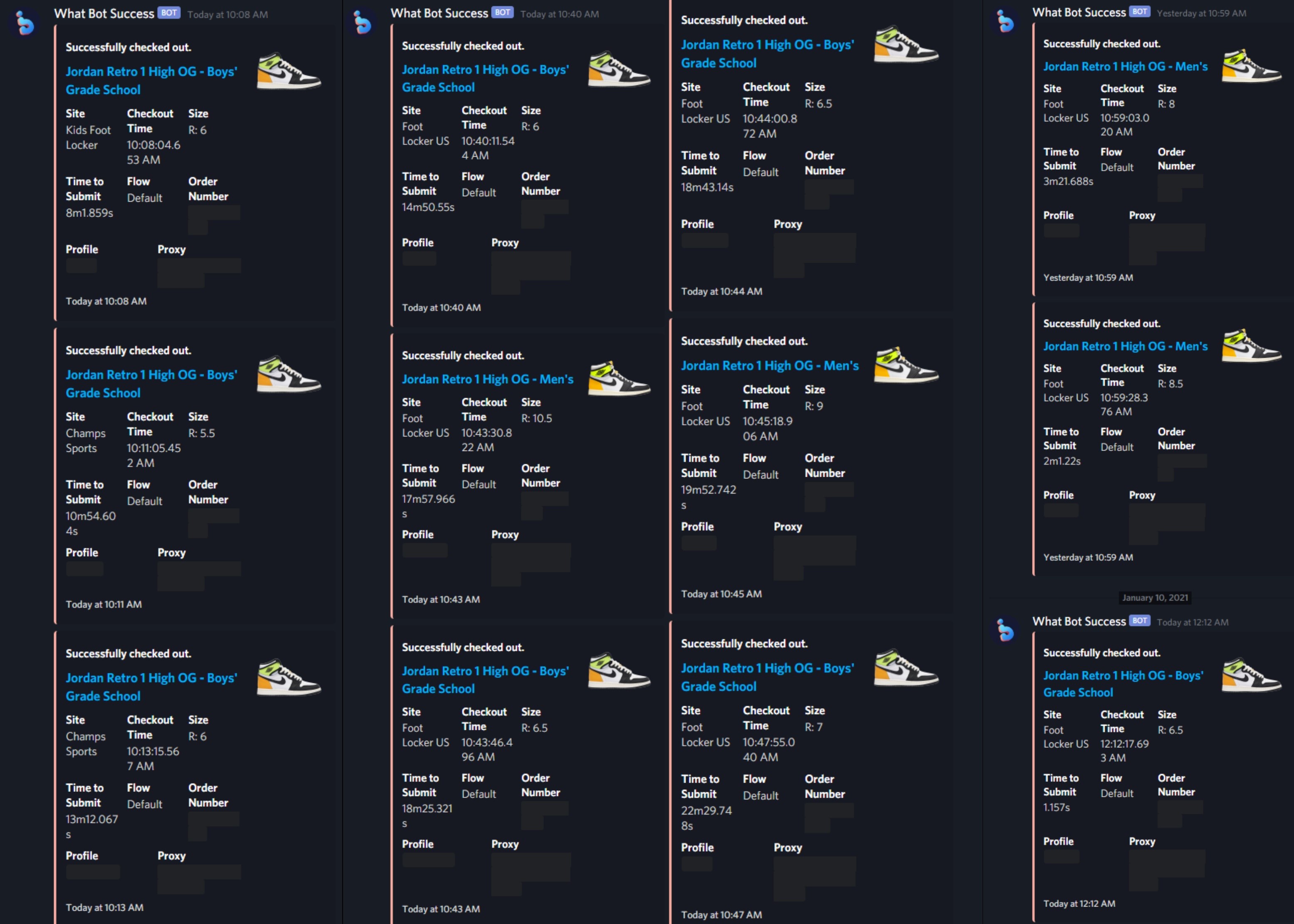 More checkouts
